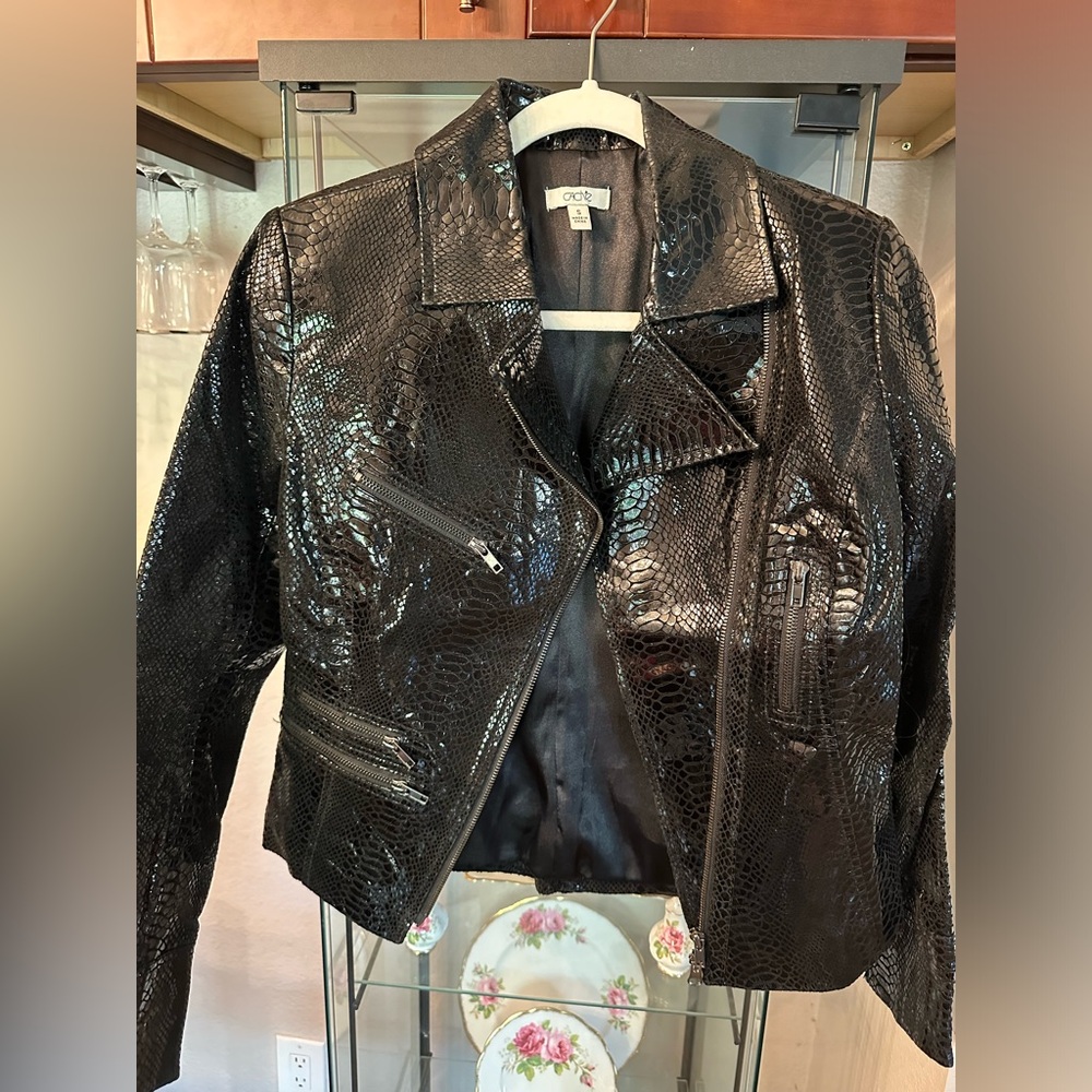 Fun pleather jacket